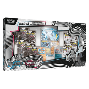 Coffret Pokémon EN Heavy Hitters Unova White Flare et Black Blot