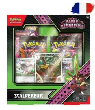 Pokémon - Coffret 4 Booster 6.5 - Fable Nébuleuse - Ecarlate et Violet - Français