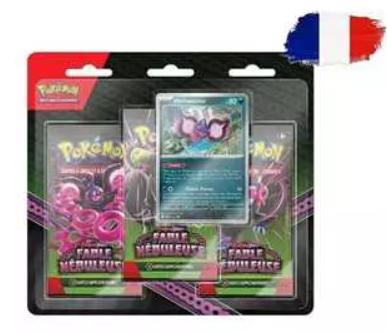 Pokémon - Tripack 6.5 - Fable Nébuleuse - Ecarlate et Violet - Français