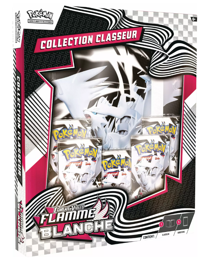 Pokémon - Coffret Classeur EV10.5 Flamme Blanche - FR