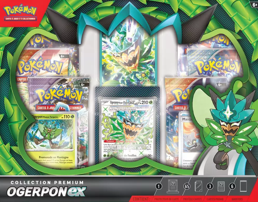 Pokémon - Coffret Collection Premium Ogerpon Ex - FR
