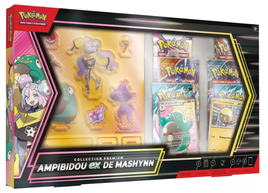 Pokémon - Coffret Premium Ampibidou EX - FR