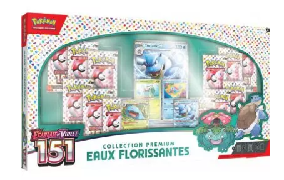 Pokémon - Coffret 12 Boosters Eaux Florissantes EV3.5 Pokémon 151 - FR