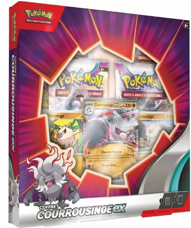 Pokémon - Coffret Courrousinge Ex - Francais