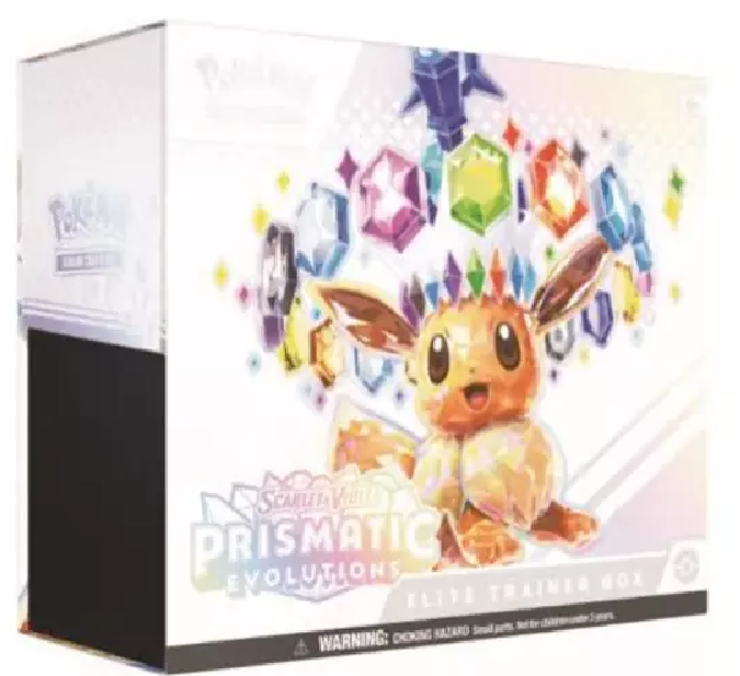 Pokémon - Coffret Dresseur d’Élite Evolutions Prismatiques ETB EV8.5 - FR