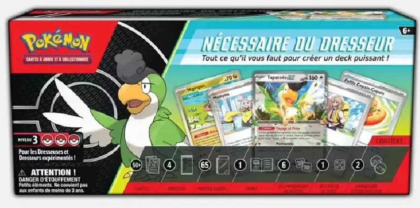 Pokémon - Coffret Nécessaire du Dresseur 2024 Tapatoès - FR