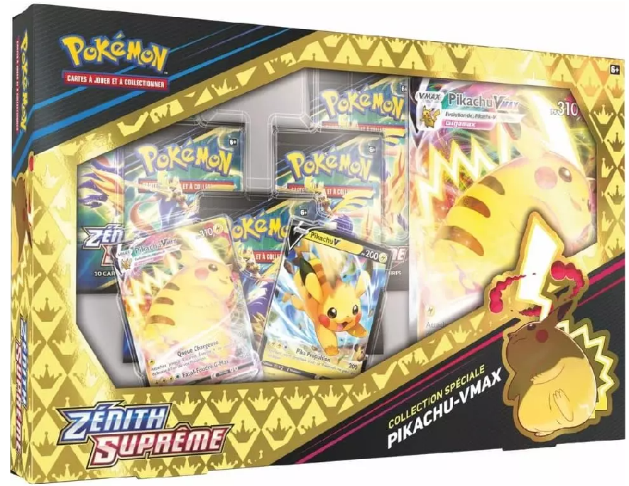Pokémon - Coffret Pikachu V-MAX Zénith Suprême EB12.5 - FR