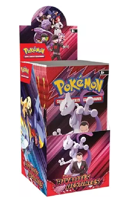 Pokémon - Demi-Display de 18 Booster EV10 Rivalités Destinées - FR