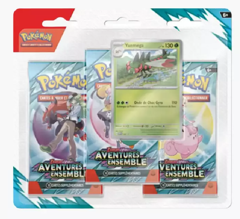 Pokémon - X1 Tripack EV09 Aventures Ensemble - FR