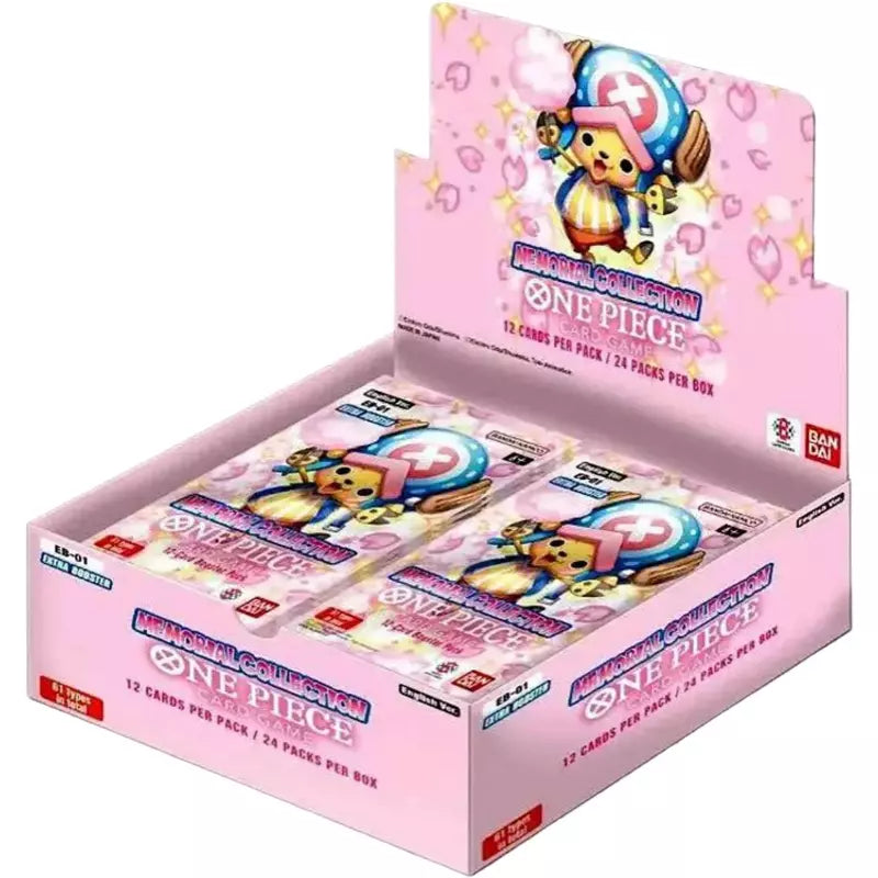 One Piece Trading Card Game - Boîte de 24 boosters Memorial Collection - EB-01 - US